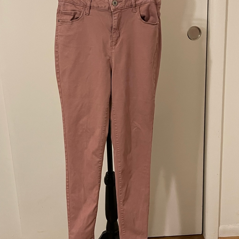Rue21 Skinny Jeans Size 10 Mauve